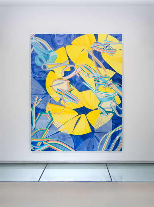 Rebekka Löffler shows the painting Gegen das Vergessen at KETELEER GALLERY